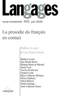 La prosodie du français en contact