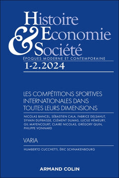 Histoire, Economie et Société 1-2/2024