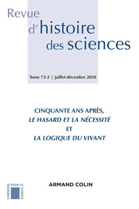 Revue d'histoire des sciences 2/2020