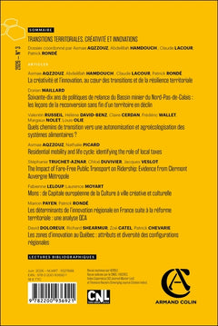 Revue d'économie régionale et urbaine Nº3/2026