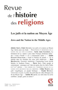 Les Juifs et la nation au Moyen Âge
