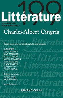 Littérature Nº199 3/2020 Charles-Albert Cingria