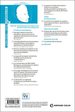 Carrefours de l'éducation n°61 (1/2026)