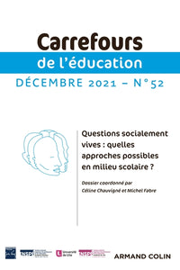 Carrefours de l'éducation n°52 (2/2021)