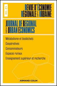 Revue d'économie régionale et urbaine Nº4/2024