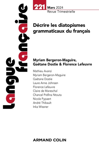 Langue française Nº221 1/2024