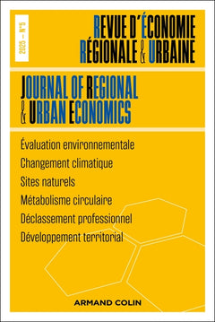 Revue d'économie régionale et urbaine Nº5/2025