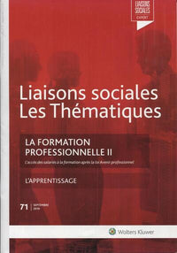 La formation professionnelle II - L'accès des salariés à la formation