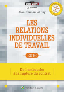 Les relations individuelles de travail 2016