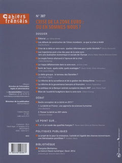 Crise de la zone euro : Où en sommes-nous ?