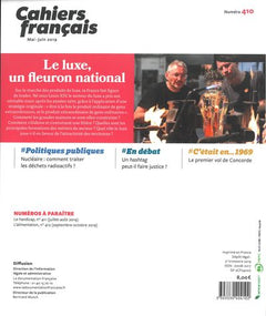 Le luxe, un fleuron national