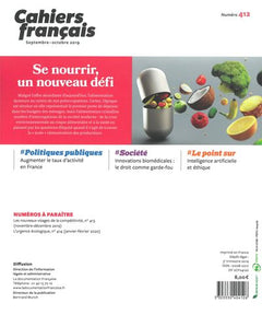 Se nourrir, un nouveau défi