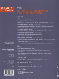 Les inégalités, un phénomène à plusieurs dimensions