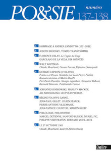 Poésie 137-138