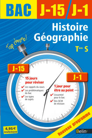 J-1 J-15 Histoire-Géographie Tle S