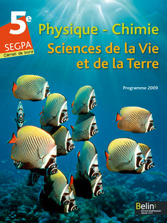 segpa 5e physique-chimie sciences de la vie et de la terre: carnet de bord