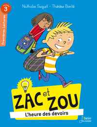 L'heure des devoirs: Zac et Zou - Niveau 3