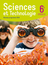 Sciences et Technologie 6e (cycle 3), 2016