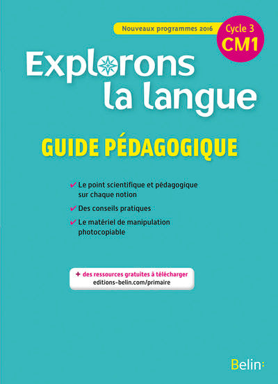Explorons la langue CM1