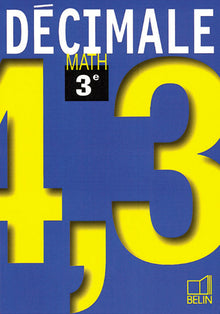 Math 3e - livre de l'élève