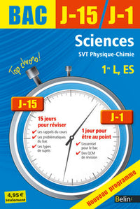 Sciences, SVT physique-chimie 1re L, ES