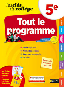 Cls du collge - Tout le programme 5e