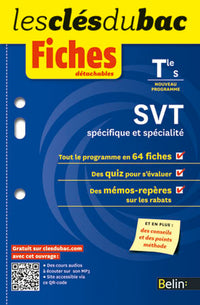 Cles du Bac - Fiches SVT Terminale S