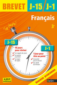 j-15 j-1 francais 3e 2013