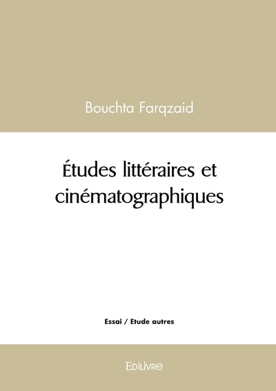 Études littéraires et cinématographiques