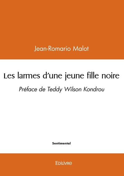 Les larmes d'une jeune fille noire
