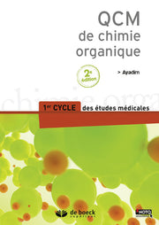 QCM de chimie organique