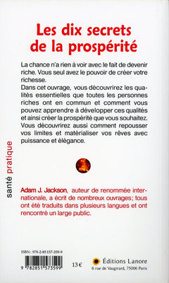 Les dix secrets de la prospérité