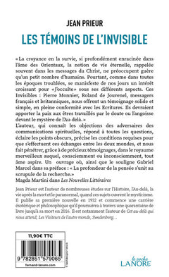 Les témoins de l'invisible - Poche