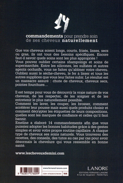 14 commandements pour prendre soin de ses cheveux naturellement