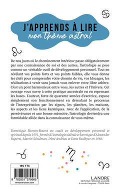 J'apprends à lire mon thème astral