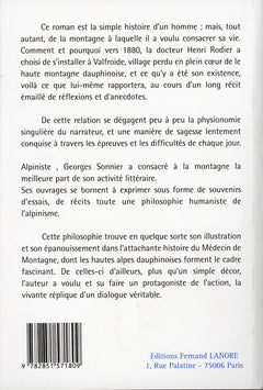 Un Médecin de Montagne - Roman