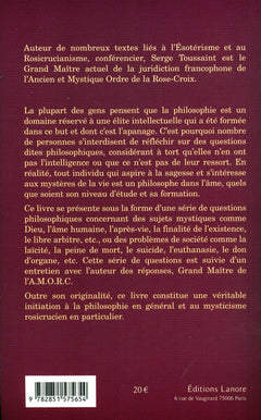 Mysticisme rosicrucien - Questions philosophiques