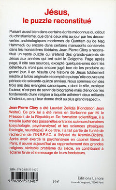jésus, le puzzle reconstitué