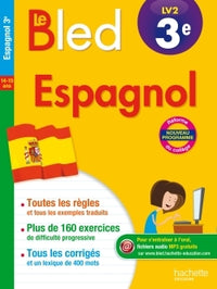 Cahier Bled - Espagnol 3E