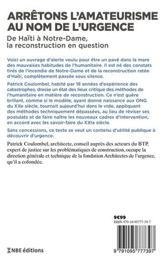 Arrêtons l'amateurisme au nom de l'urgence