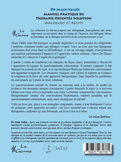 Manuel pratique de Thérapie Orientée Solution - Dialogues et récits