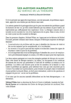 Les moyens narratifs au service de la thérapie
