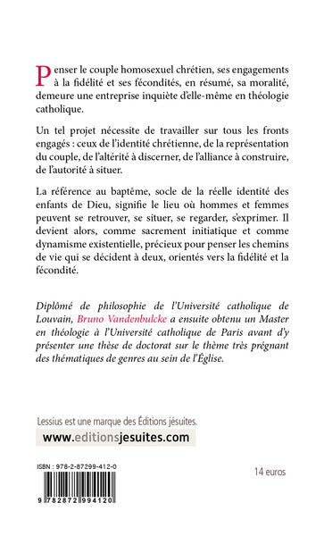 Le couple homosexuel et la vie baptismale