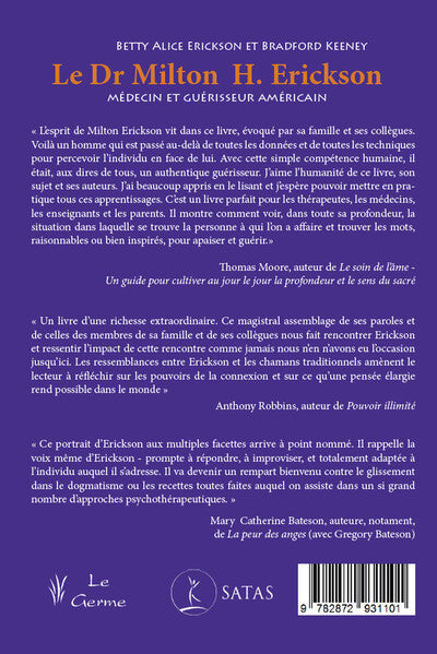Le Dr Milton H. Erickson - Médecin et guérisseur américain