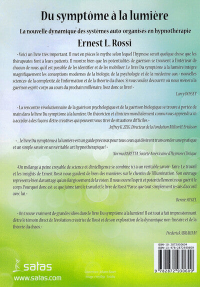 Du symptôme à la lumière - La nouvelle dynamique des systèmes auto-organisés en hypnothérapie