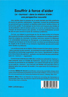 Souffrir à force d'aider