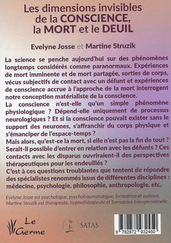 Les dimensions invisibles de la Conscience, la Mort et le Deuil