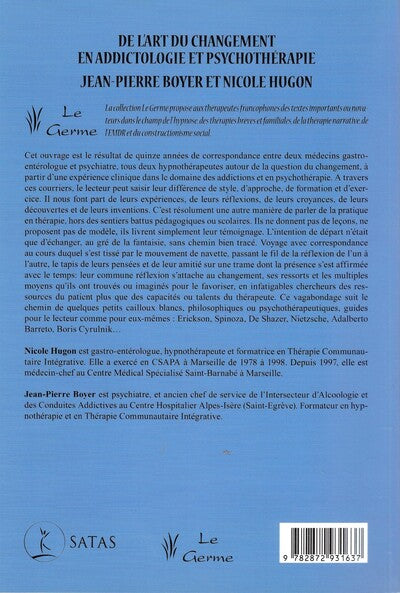 De l'art du changement en addictologie et psychothérapie