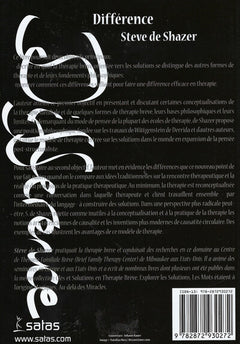 Différence - Changement et thérapie brève