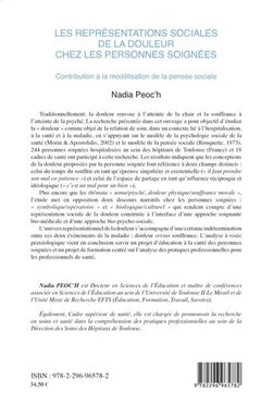 Les représentations de la douleur chez les personnes soignées